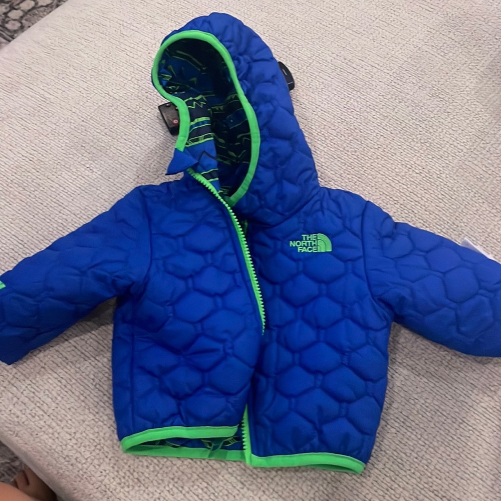 Baby reversible north face jacket